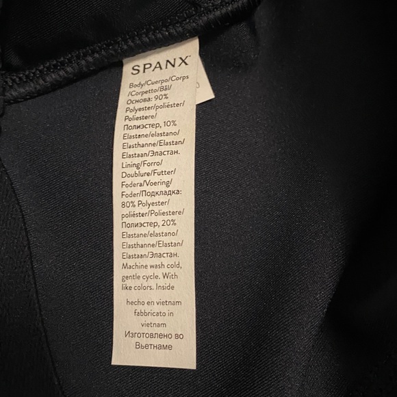 Spanx faux suede flare pants in rich classic navy - Picture 5 of 5